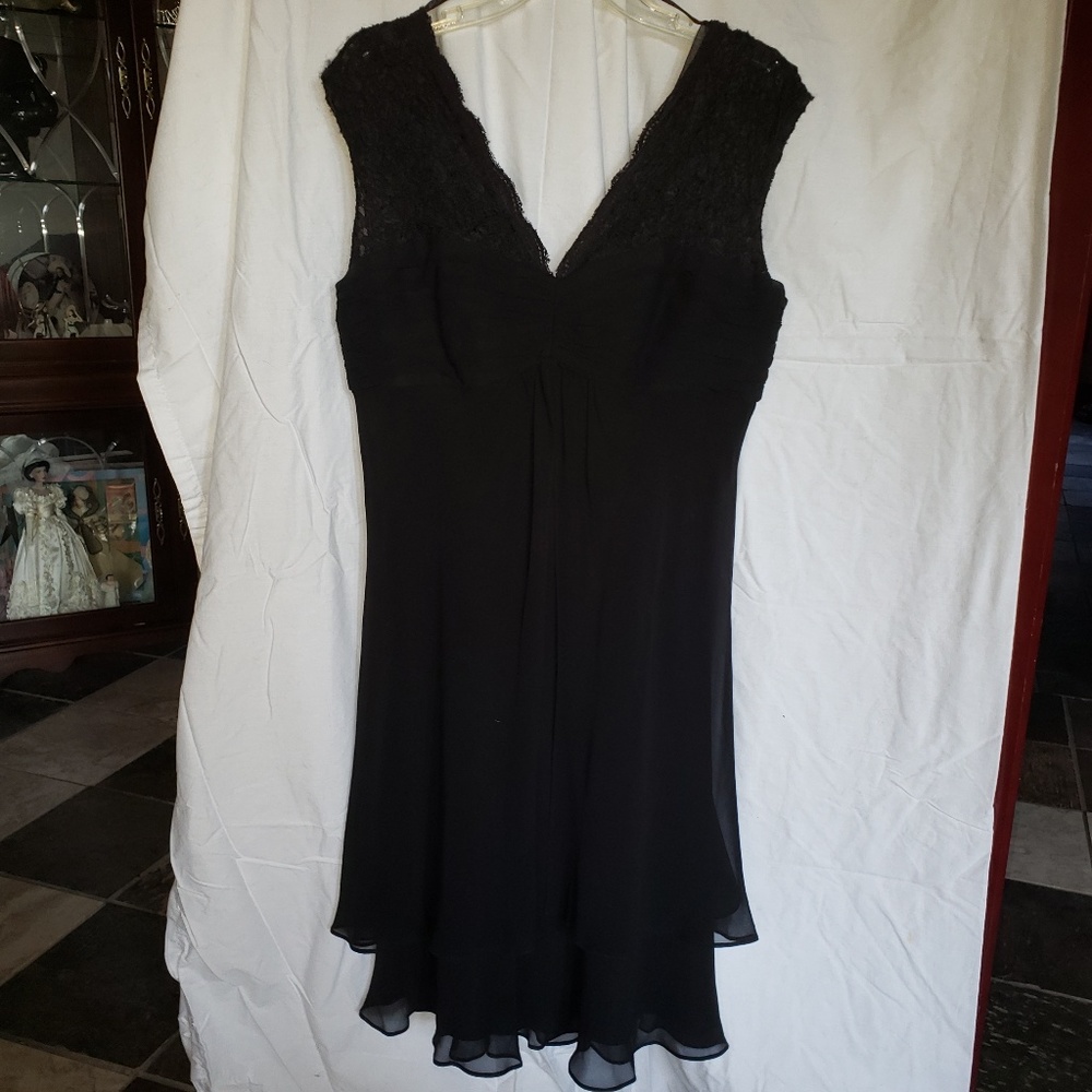 Donna Ricco Black Lace Dress